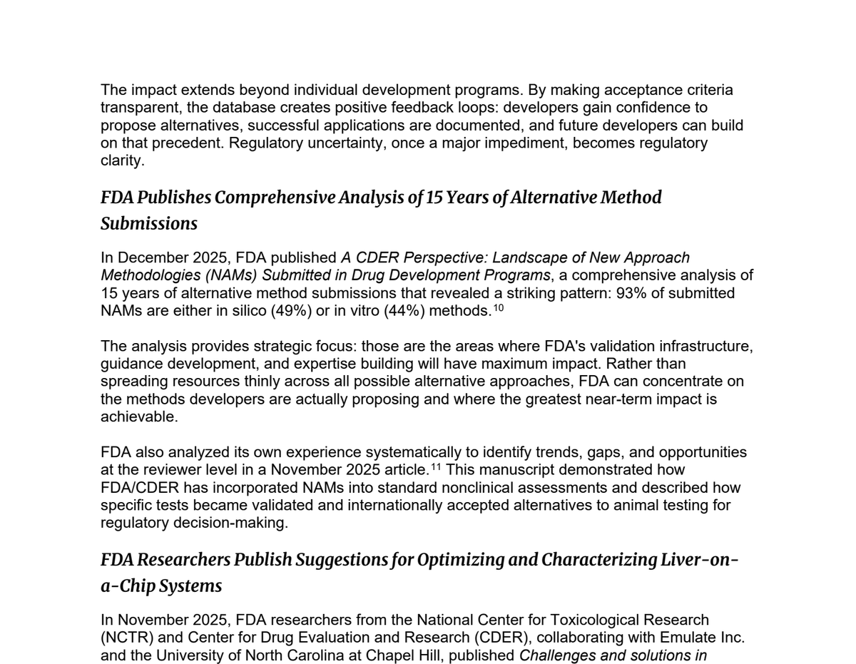 FDA 一年进展报告:15 年递交数据分析——93% 的 NAMs 为 in silico(49%)或 in vitro(44%)